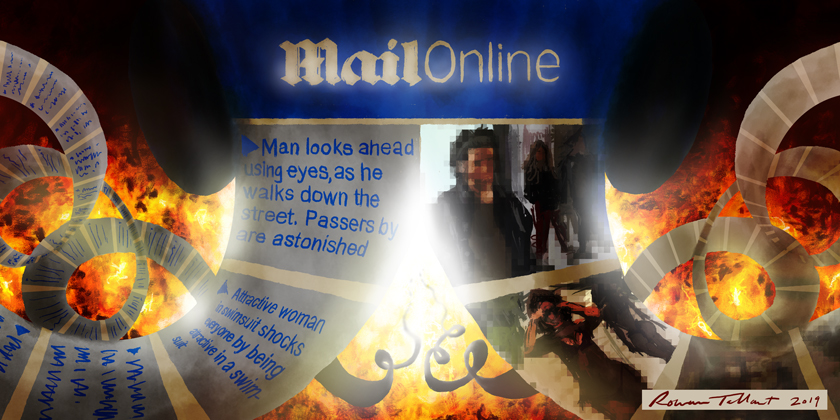 Mail Online: Descent Into Hell by Rowan Tallant