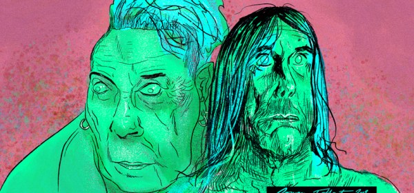 PUNK: John Lydon and Iggy Pop by Rowan Tallant