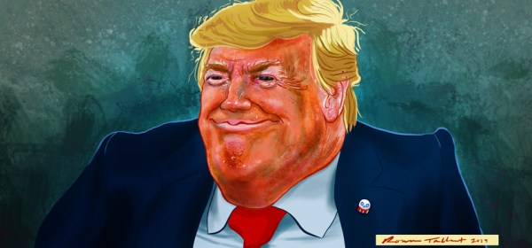 Donald Trump by Rowan Tallant
